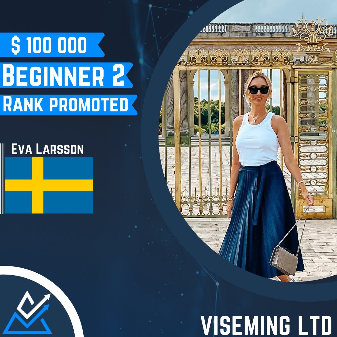 viseming's tweet photo. Congratulations to VISEMING LTD partner on reaching a new rank! https://t.co/wxxv16jeYa