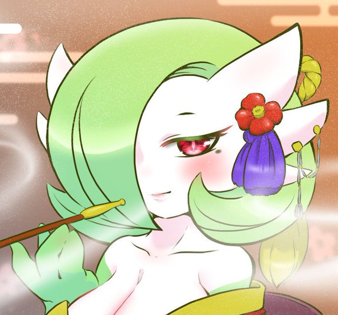 個体差やオスメスで顔は多少変わるけど、安定しない私のサーナイトさん 