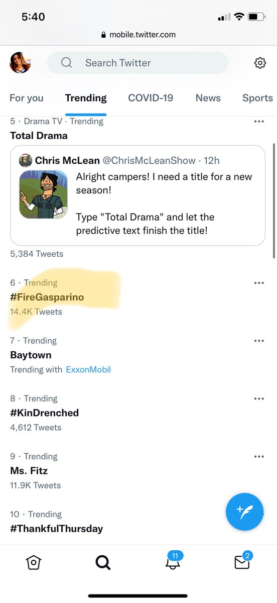 Silva77716's tweet photo. #FireGasparino is trending #6 in USA!!

@FoxBusiness https://t.co/0tCm24wPrQ