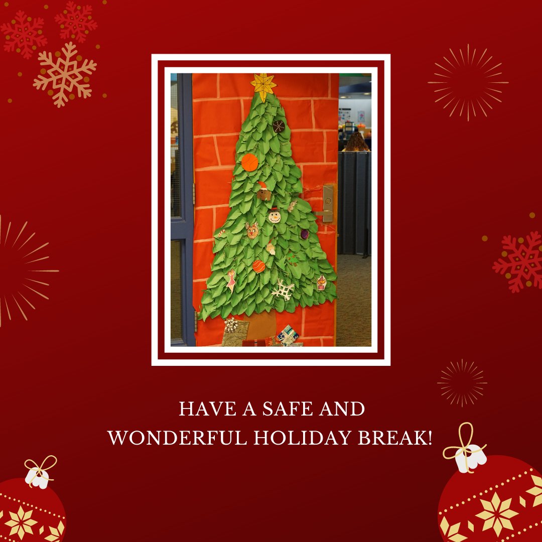 We hope all of our Warwick families have a safe and wonderful holiday break!