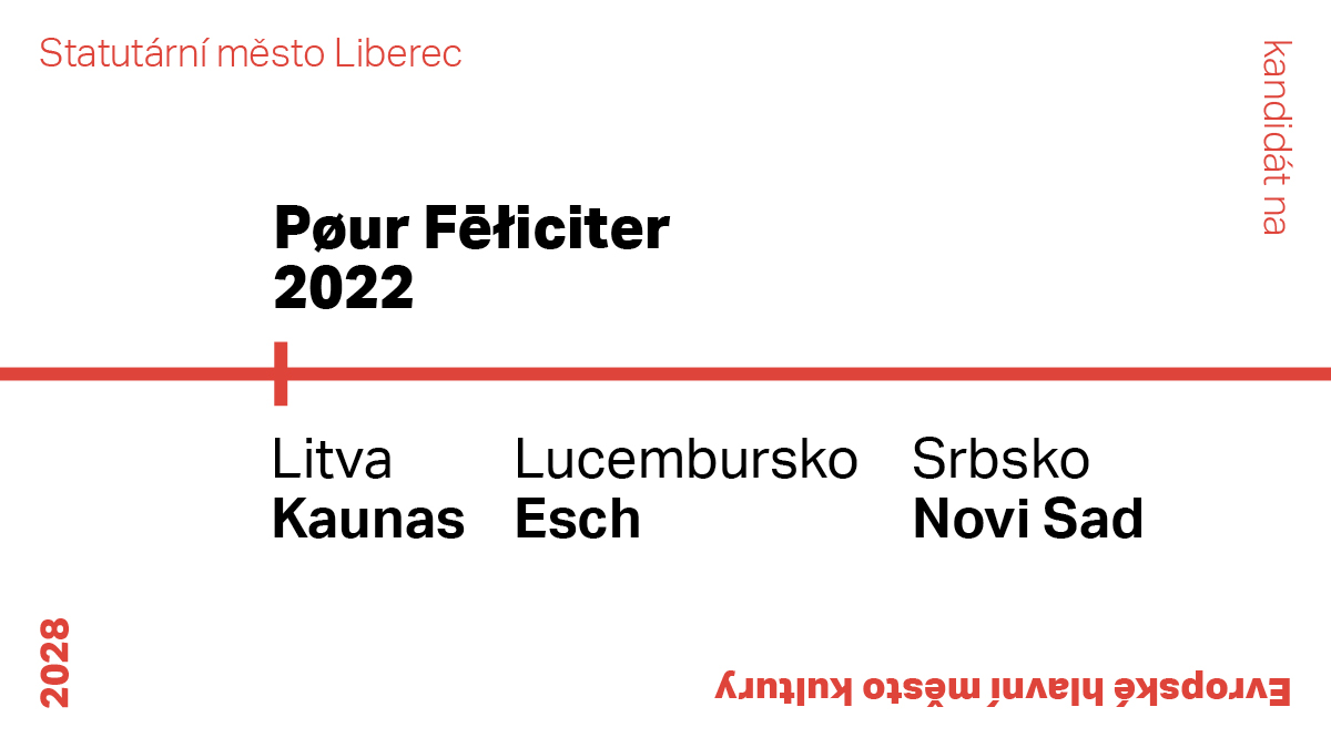 liberec2028's tweet photo. Čeká nás ještě dlouhá cesta... zde je první PF z mnoha 😀 #liberec2028 #kaunas2022 #esch2022 #novisad2022 https://t.co/yCPLN7ZMla