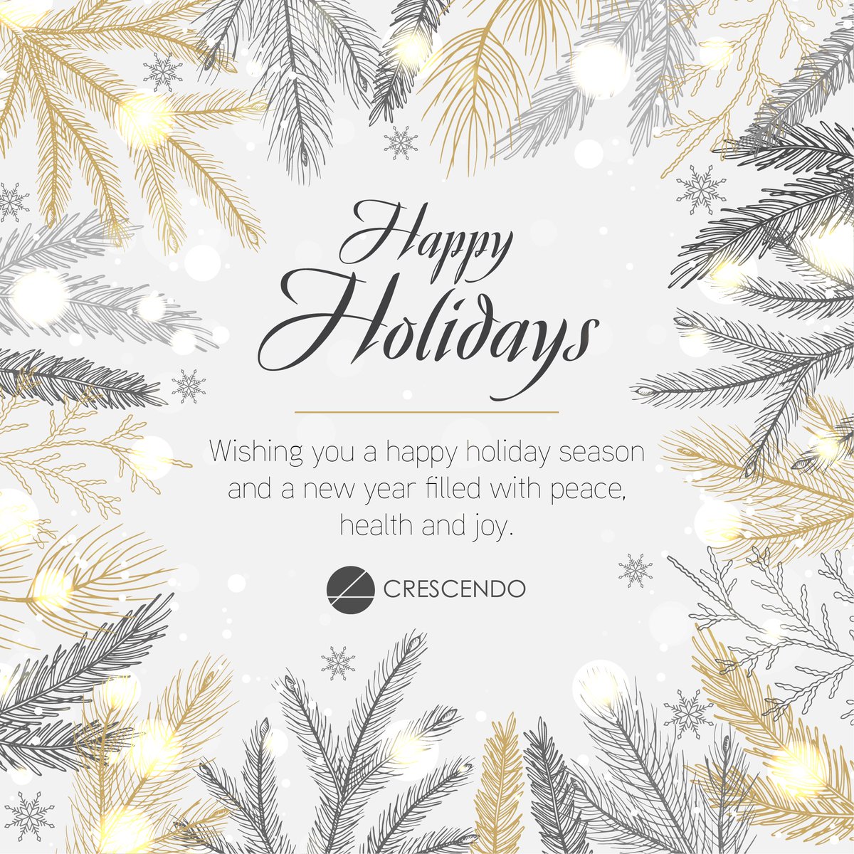 CrescendoCorp's tweet photo. Joyeux temps des fêtes ! Happy holiday season! https://t.co/bfzjnOOEuG