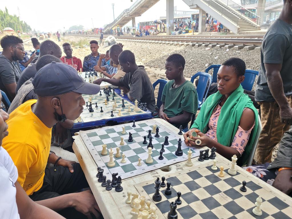 Tunde_OD's tweet photo. I have placed a 50k stake on one of the girls in our academy.
Anyone that can beat her gets 50k cash from me. If you think you're good at chess, come and play her.
She has taken down 3 adults already, so Goodluck.
#chessbeyondborders https://t.co/8fa36DiX0F