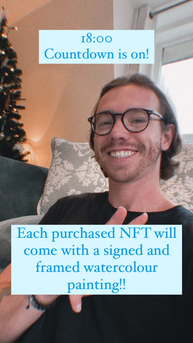 Curtis_JJ's tweet photo. Each purchased NFT will come with a framed and signed watercolour painting! 🎉🚀

 #NFTCommmunity #NFTCollector #NFT #cryptoart #NFTartist #SolanaNFT #Solanart #nftcollectors #SolSeaNFT https://t.co/YjaNsHMP0W