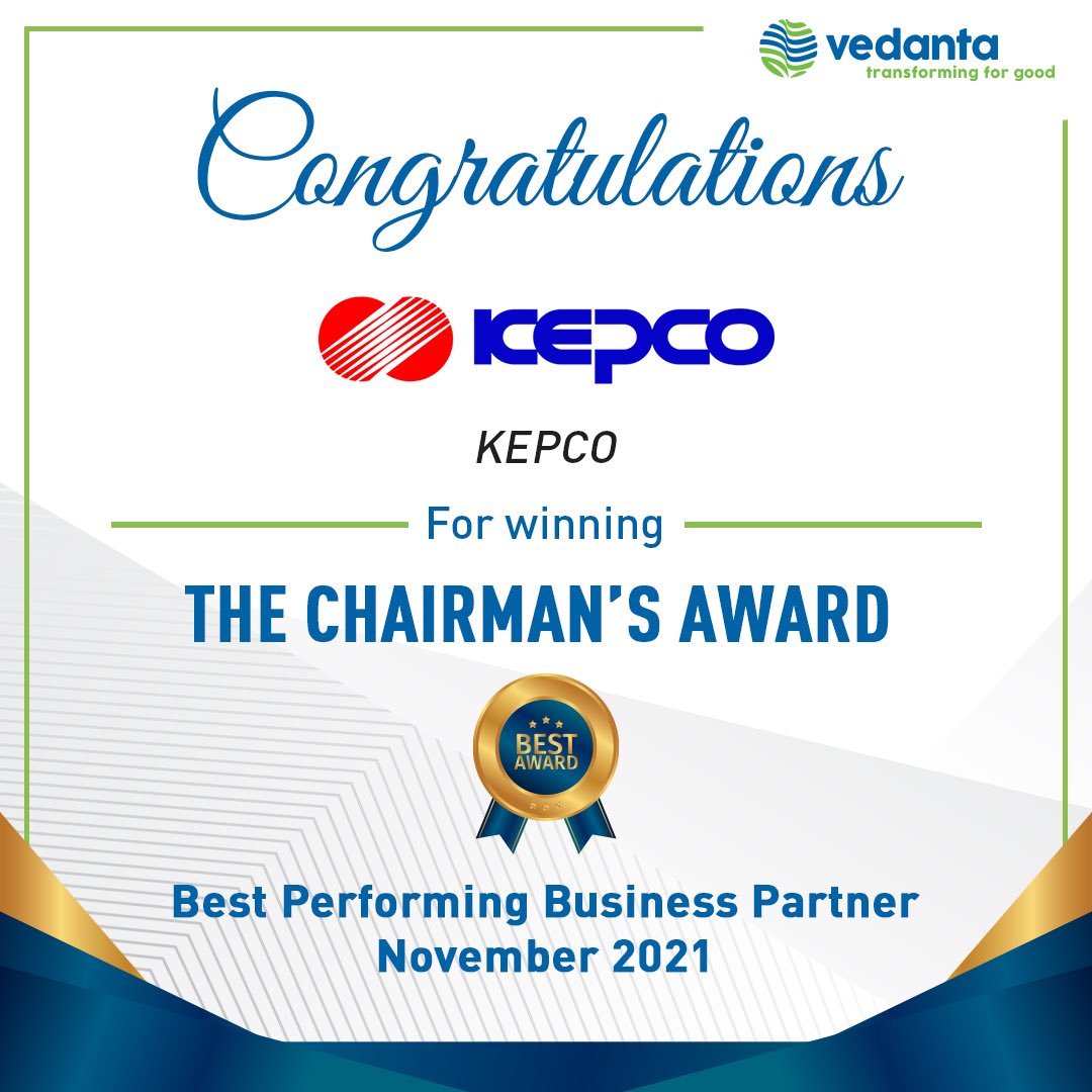 Vedanta_Group's tweet photo. The Chairman Awards in the month of November rewarded exceptional contributions by leaders from across the organisation, in categories ranging from ESG to operations & finance. Chairman @AnilAgarwal_Ved congratulated & interacted with all the award winners. #TransformingWorkforce https://t.co/2fgi287rAe