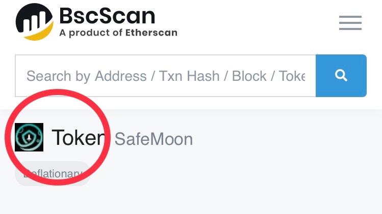 SafemoonWarrior's tweet photo. The #SAFEMOON logo has been added on BscScan [V2] https://t.co/lFjSejfNv2