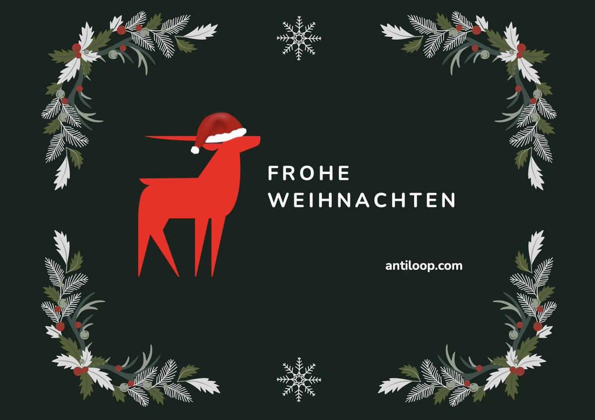 antiloopgmbh's tweet photo. 💻 Notebook zu, 🎄Kerzen an: Wir wünschen euch entspannte Festtage und einen guten Start in ein großartiges 2022 🚀
#merrychristmas https://t.co/oj2WkO9t1U