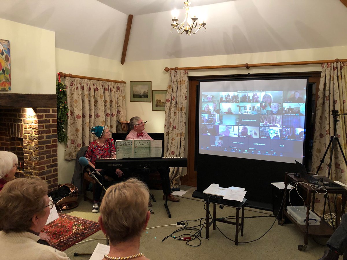 RotaryCantUK's tweet photo. Had wonderful 5-country #Christmascarols with "Pentangular" #Rotary Clubs in Germany, France, Belgium & The Netherlands y'day - all by Zoom! 'Twas a lovely way to celebrate! https://t.co/Ch9lZPy9Pk
#rotarychristmas #RotaryTheWorldOver #Pentangular #carolstogether #zoomcarols https://t.co/YPRZ3f3zcM