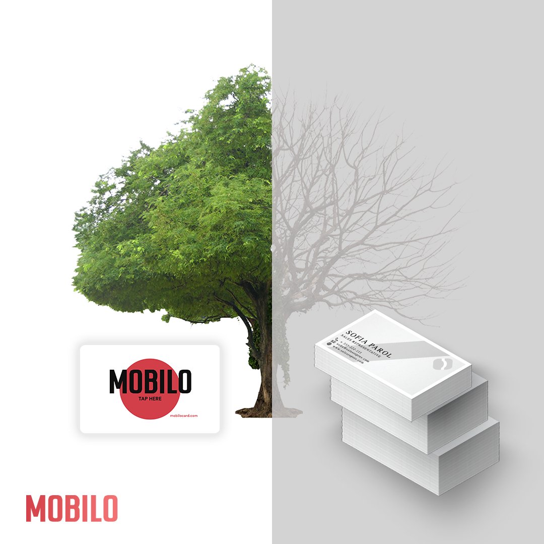 mobilodigital's tweet photo. Save trees √
Save money √
Treat every day like Earth Day with a Mobilo card.
Get your Mobilo here - https://t.co/RpymWuNfkc
#Mobilo #DigitalBusinessCard #SmartBusinessCard #BusinessCard #Networking #Digitalization #CRMIntegration #Automation #sustainability https://t.co/1nwEyunElE