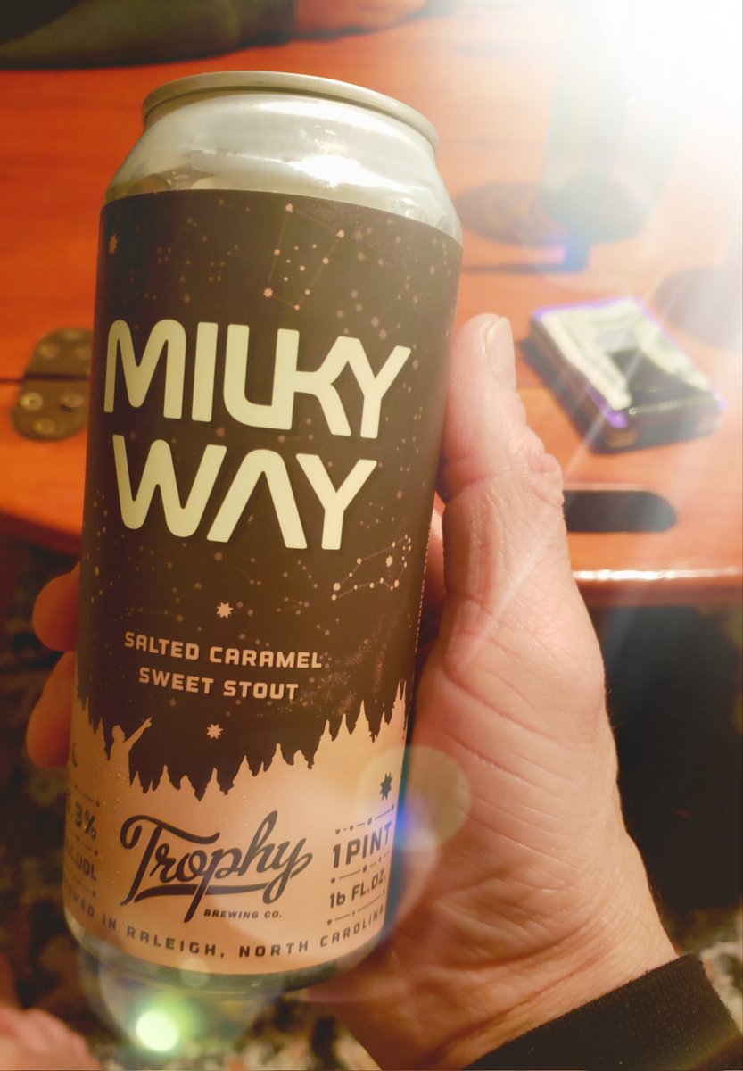 Behold thine Milk Stout!😏🍻<a href="/Trophybrewing/">Trophy Brewing Co</a>