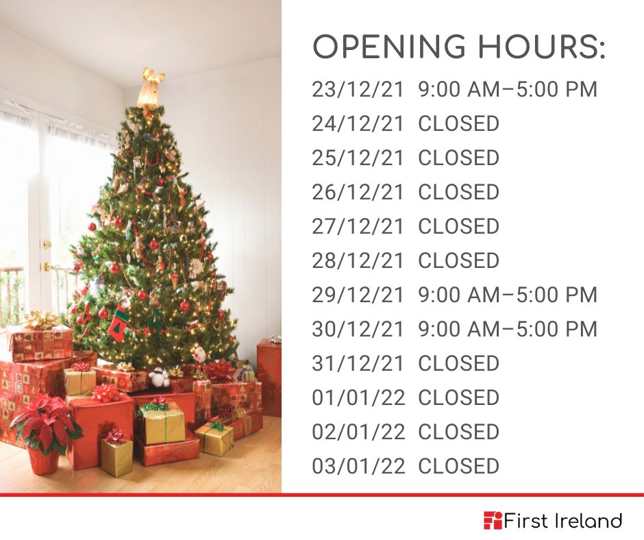 First Ireland tweet media