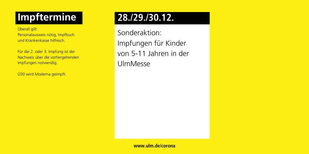 ulm_donau's tweet photo. Geimpft ins neue Jahr. Eine Übersicht des Impfangebots über die Jahreswende.
Diese Liste erhebt keinen Anspruch auf Vollständigkeit. #CoronaSchutzimpfung #BoosterImpfung https://t.co/y9RDcAtTvS
