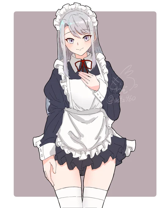 清純メイド狭霧ちゃんかわいい 