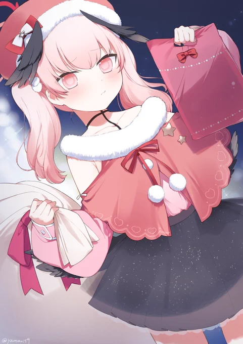 クリスマスなコハルちゃん🎀
#ブルアカ 