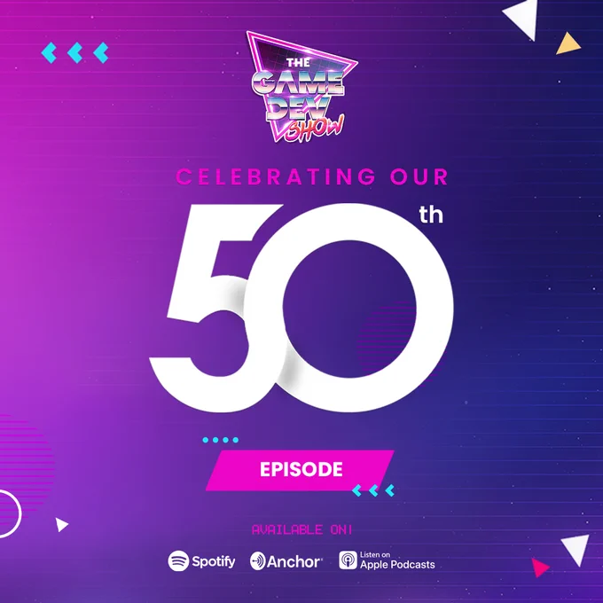 Celebrating the 50th Episode release of The Game Dev Show podcast