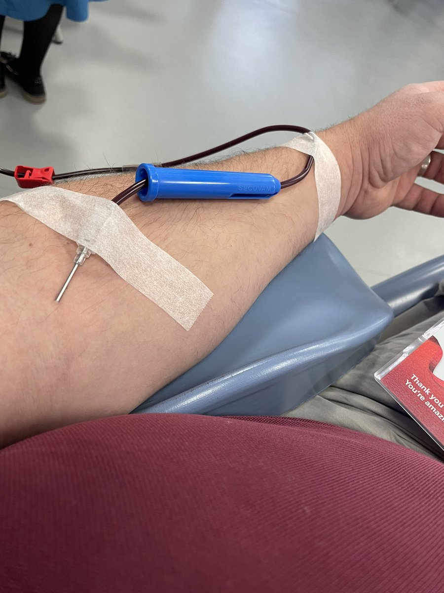 Cid451's tweet photo. Donation number 10. Time to go and put my feet up and rest. @GiveBloodNHS https://t.co/OQetobIyr4