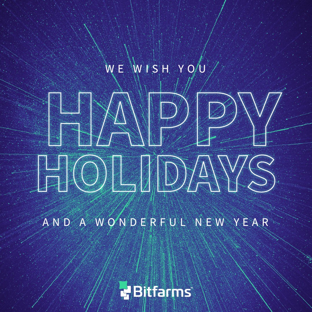keelinfra_'s tweet photo. #HappyHolidays from the team at #Bitfarms!
Best wishes for a wonderful Christmas and a very Happy New Year! 🎄
For sure 2️⃣0️⃣2️⃣2️⃣ will be 🚀🌕

🚀 $BITF #BTC #BitcoinMining #Blockchain #NasdaqListed https://t.co/iQBohdTFTP