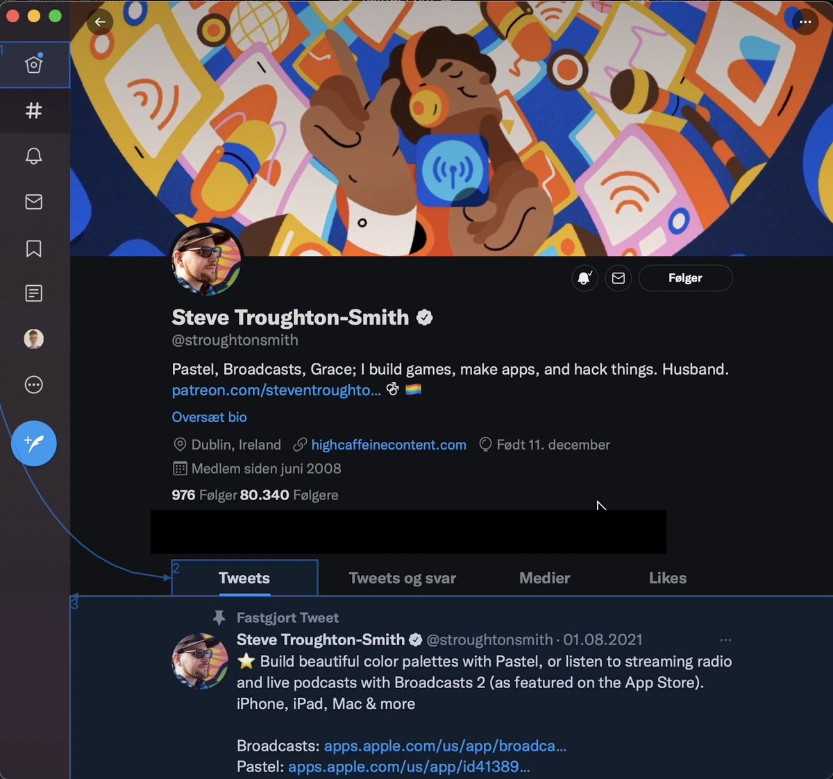 HarckerTech's tweet photo. @stroughtonsmith Nice, it even works in thirdparty Catalyst apps https://t.co/LPdf8cgRs0