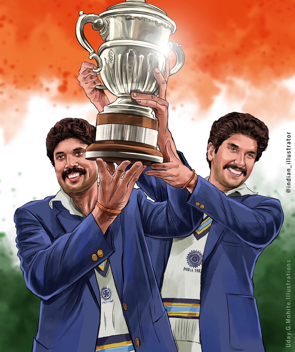 IllustratorUday's tweet photo. India Jindabaad 🇮🇳🏆
@RanveerOfficial @deepikapadukone @kabirkhankk 
Art by- @IllustratorUday https://t.co/7iySCipkl5