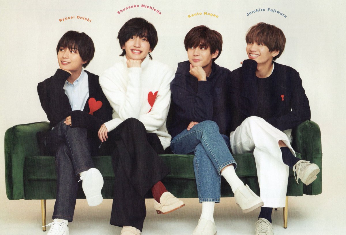 なにわ男子 藤原丈一郎 西畑大吾 大橋和也 高橋恭平 大西流星 道枝駿佑