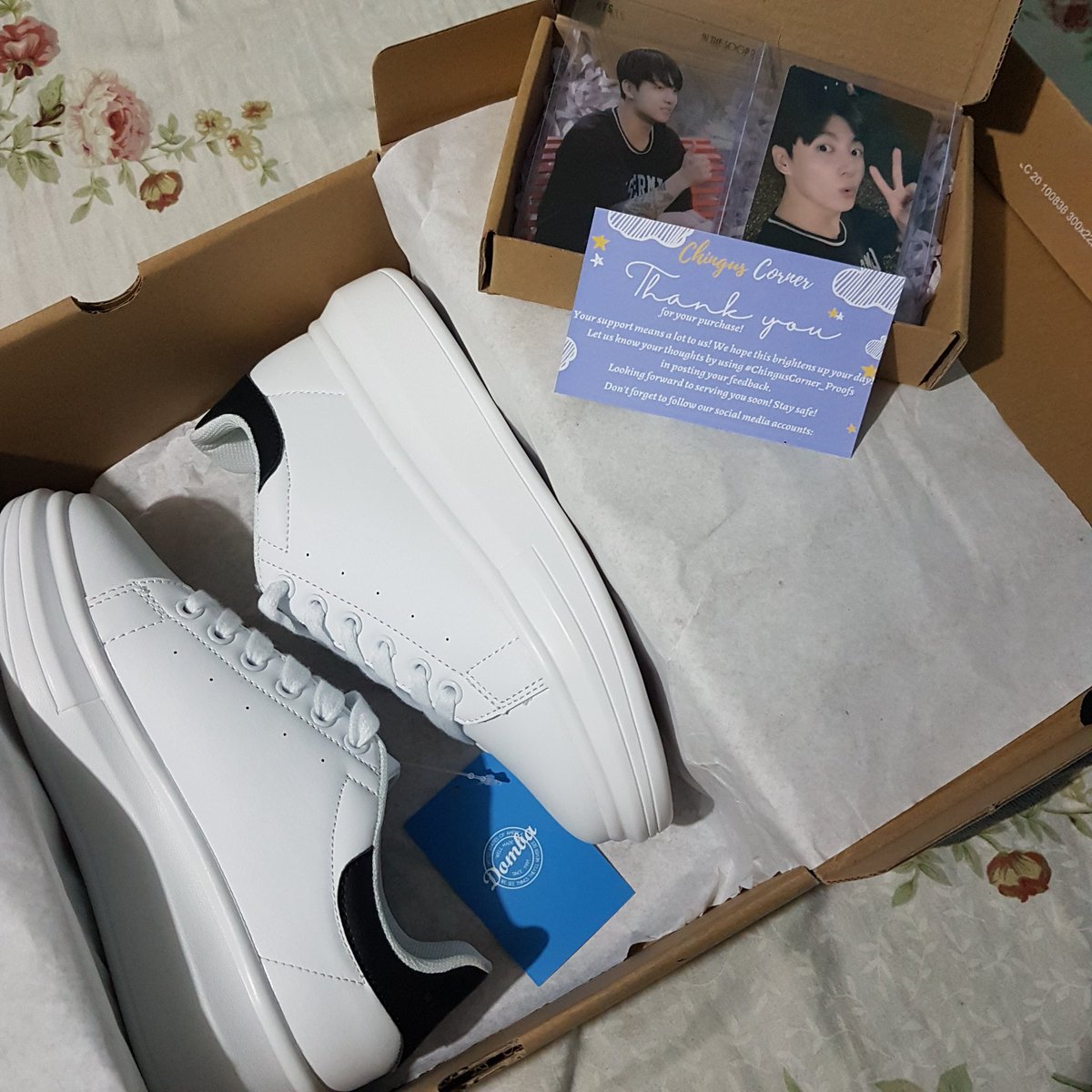 evilmtjeon's tweet photo. look what i got just in time for Christmas! speed and free shipping via abot abot na courier 💜 thank u so much @ChingusCorner

#ChingusCorner_Proofs https://t.co/T9z2aezFv1