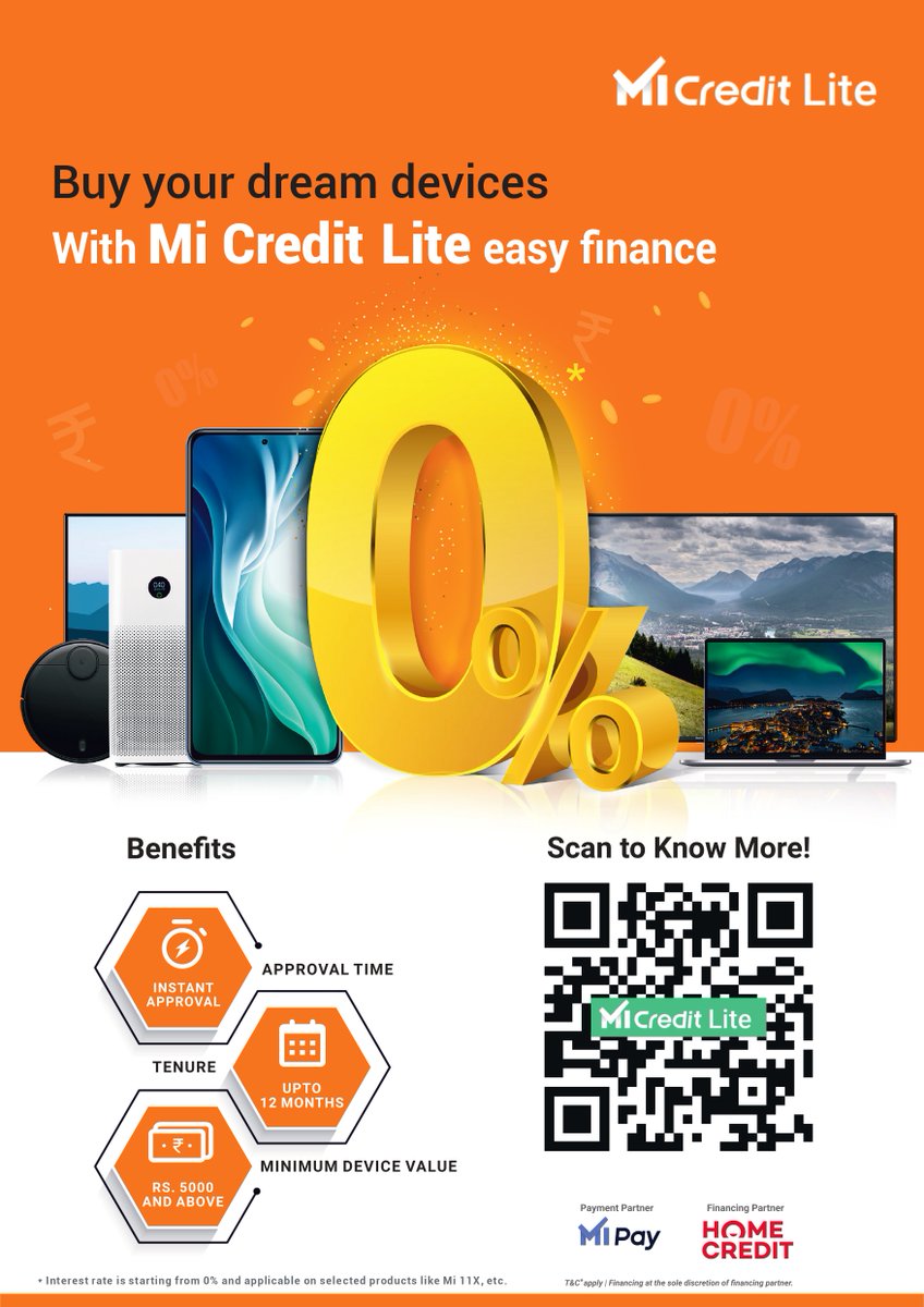 Mi Money - #MiPay x #MiCredit by #Xiaomi tweet media