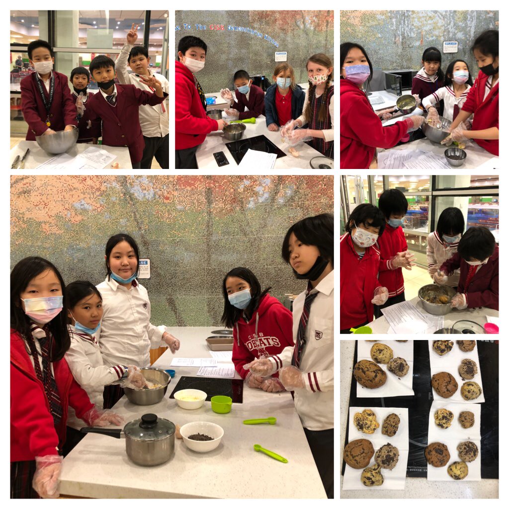 schmudkr's tweet photo. Had a blast today with our cookie science lab! All cookies were delicious despite a slight change in each recipe! Great way to end the week before the holidays! 😁 #myCISB #scientificmethod #pypchat https://t.co/fDyMX8pXtK