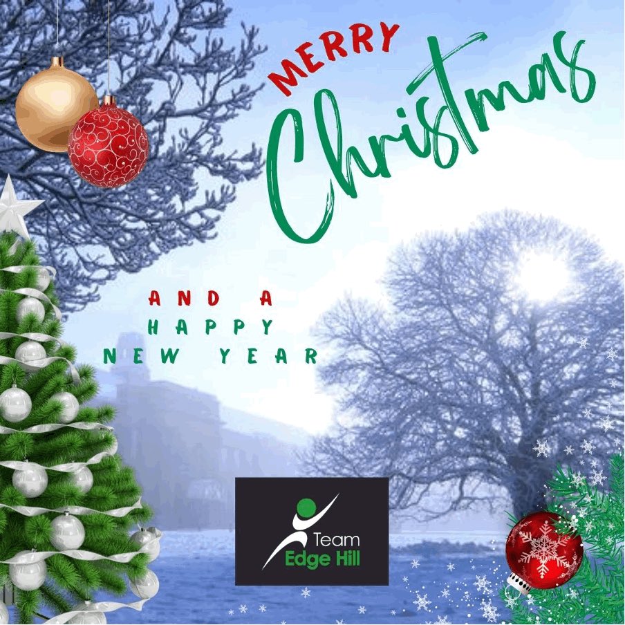 As the University closes for the winter break, our Team Edge Hill account will not be monitored until we return on 4 January 2022. We wish all our followers a wonderful winter break and look forward to seeing you in the new year.