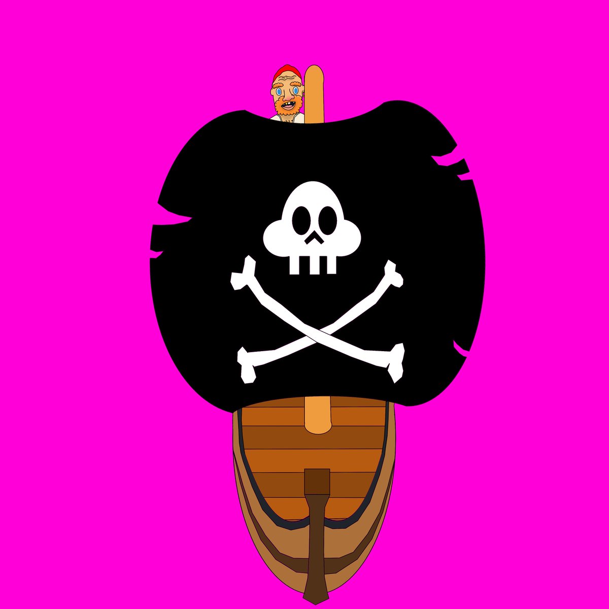 Jack has got his boat to travel and find the treasure. My first #NFT game: Treasure Map. Stay tune for more!