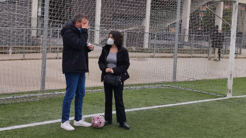 martamorellsbd's tweet photo. ⚽️Avui hem estat a l'Olímpia a la jornada solidària: 𝗖𝗮𝗽 𝗡𝗲𝗻 𝗦𝗲𝗻𝘀𝗲 𝗣𝗶𝗹𝗼𝘁𝗮

👏Una gran iniciativa per fomentar la investigació del càncer infantil, amb la participació de l'Ajuntament i el @CESabadell. Els beneficis aniran al @parctauli i a @SJDbarcelona_es. https://t.co/EOfkSE8rR9