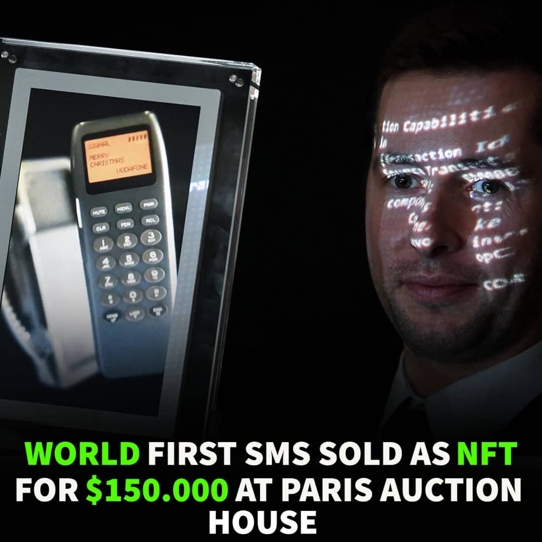 nftfriendss's tweet photo. 📰The world's first SMS has been sold as a non-fungible token.
#nft #nftart #nftartist #nftartists #nftartgallery #nfl #nflying #nftl #nftphotography #nfthesearch #nftdrop #nftdrops #nfts #nftsstories #nftcommunity #nftcollector #nftcollectors #nftcollectibles #nftnews https://t.co/l1f087unJn