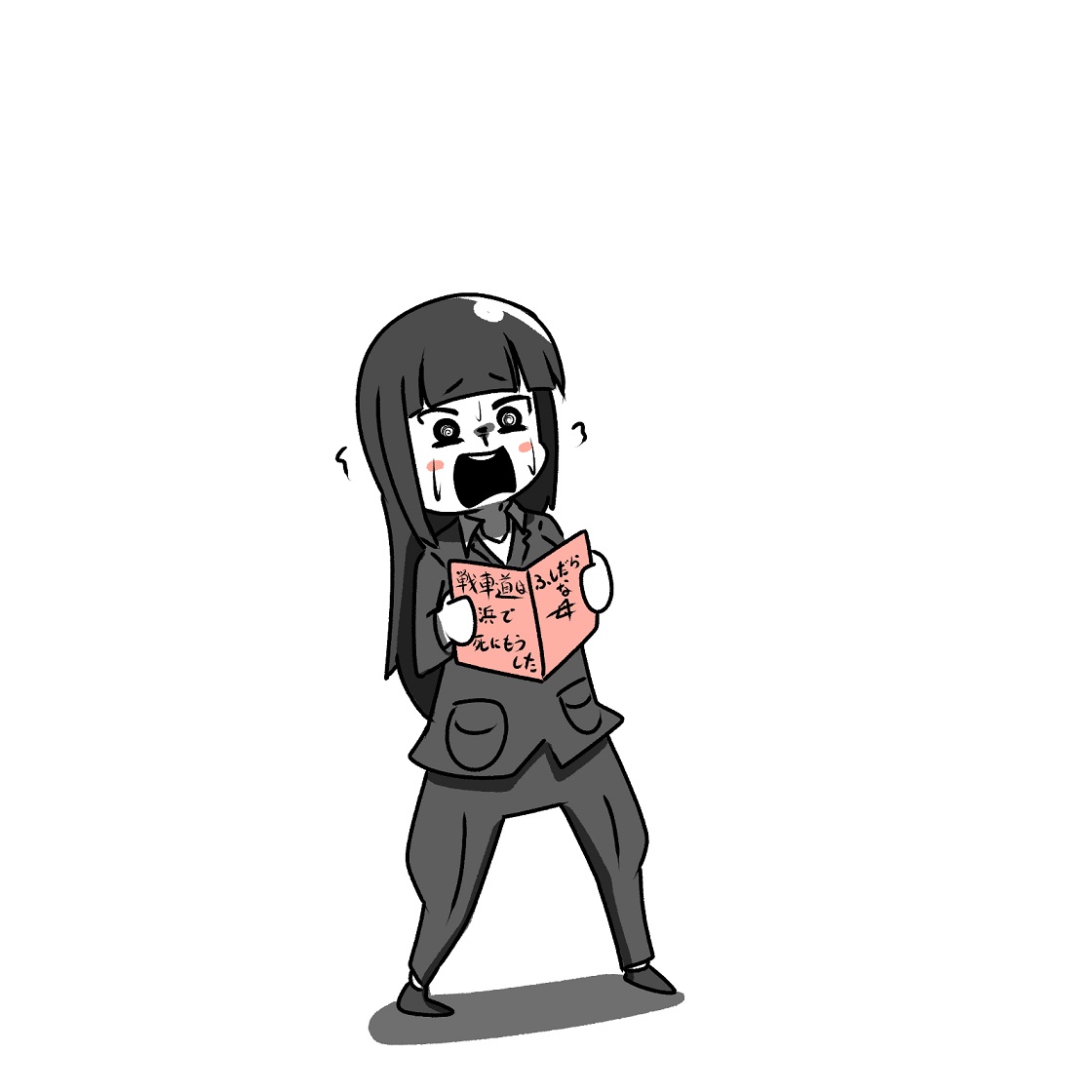西住しほ「自分のエロ本を見つけてしまった西住しほ 」|Mr.Aのイラスト