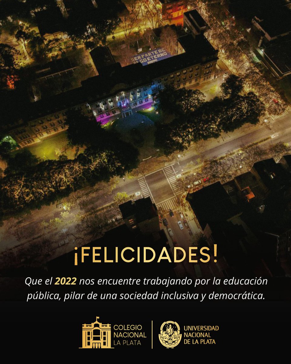 🌠 Que el 2022 nos encuentre trabajando por la educación pública, pilar de una sociedad inclusiva y democrática. ¡Felicidades! 🎄
