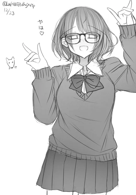 謎キツネポーズrkgk
かわいい 