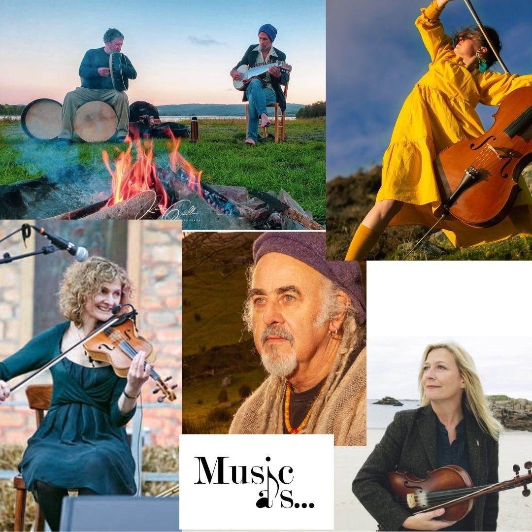 MusicAsPodcast's tweet photo. These are the wonderful musicians I had the honour to chat to this year as part of the @MusicAsPodcast series. It has been a major highlight of the year to gather their wisdom and ideas on music as expression, connection, draoícht &amp; more🙏https://t.co/TKrR9nuw8d to listen back! https://t.co/UQbBxvWpwC