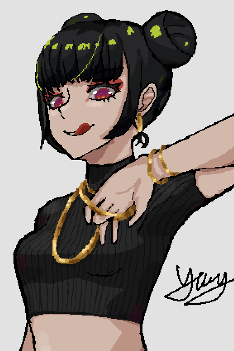 🖤🖤🖤
#pixelart #digitalartwork #animegirl