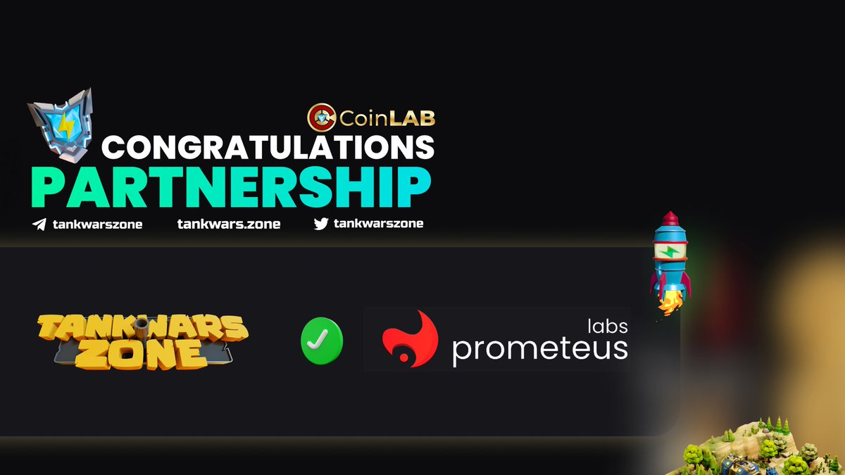 finnn2705's tweet photo. 🎉@TankWarsZone introduces a new partner, @prometeusnet is open-source and public. It is free to join and use & no one owns or controls it.
#PrometeusNetwork fuels people-owned data markets, introducing new ways to interact with data and profit from it.
#CoinLAB https://t.co/QNQVierWyD
