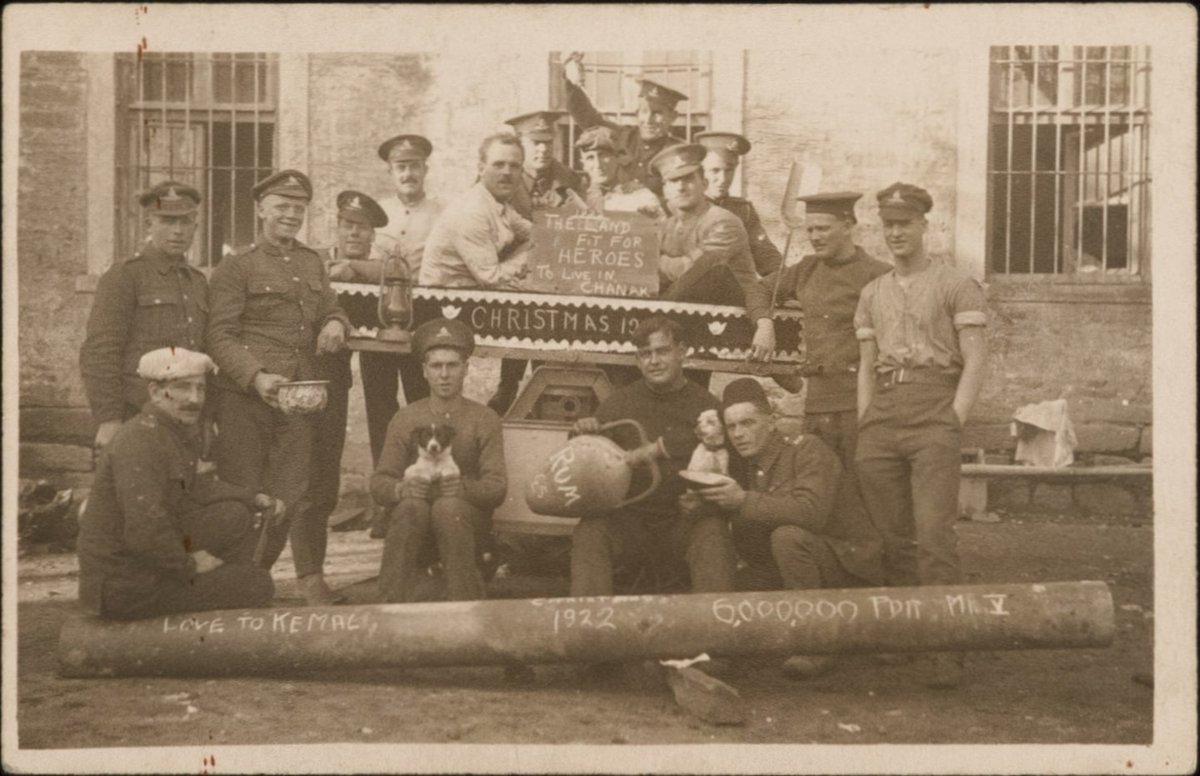 For our December Object of the Month we wanted to share something festive with you. Follow the link below to view and read about a selection of Christmas cards &amp; photos from the WW1 era.

bit.ly/3pllJoW