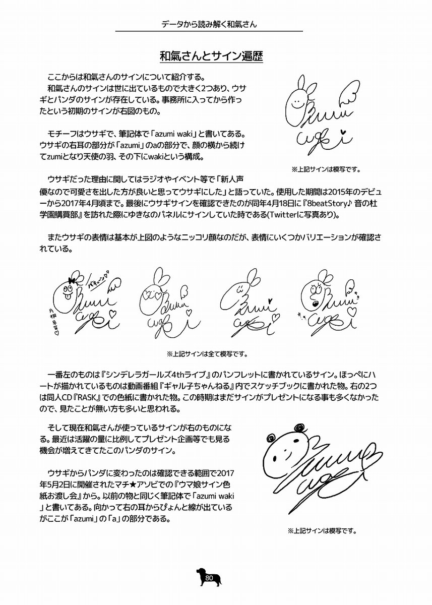 既刊誌である前作、AZURITEも少しですが持っていく予定です。こちらは2015年～2020年前半までの和氣さんについて130Pくらいまとめた本です。

Twitterやインスタでの発言なども拾って詰め込んだ濃い一冊になってます。和氣さんのことを最近好きになった方にもオススメです!多分! 