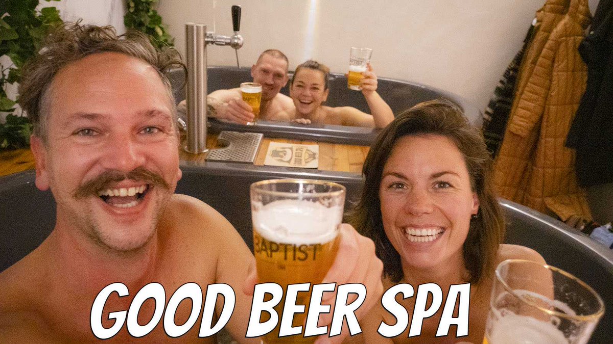 nakedwanderings's tweet photo. We took our friends to a BEER SPA in Brussels
WATCH IT HERE: https://t.co/CjHgkZBM6C
via @nakedwanderings @SpaBeer #naturism #nudism #belgium #brussels #goodbeerspa @visitflanders @CityBrussels #BXLmabelle @visitbrussels https://t.co/yijM4SHiIf