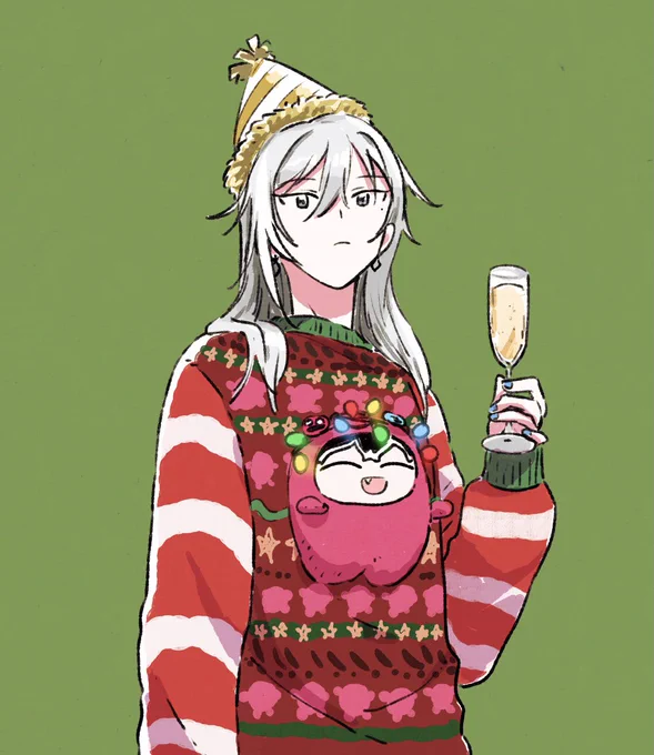 クリスマスダサセーターのユキ(お題) 