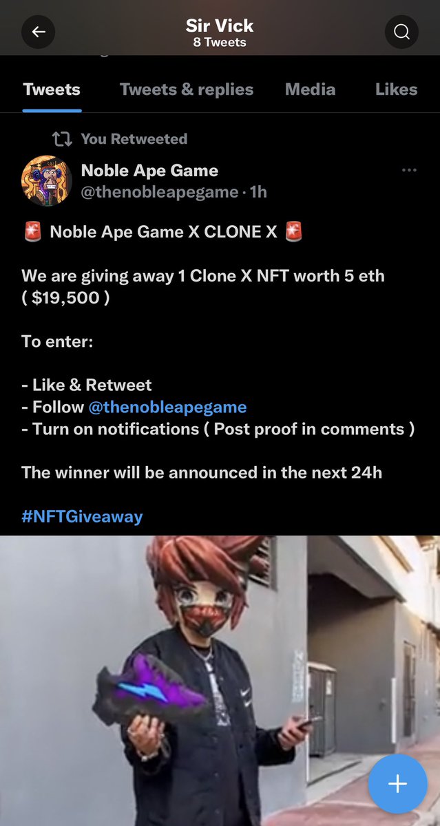 officialtop5ive's tweet photo. @thenobleapegame https://t.co/8nCvmLVzIT