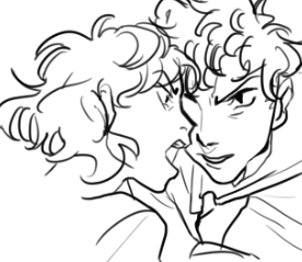 oc //
art block rn so i'm missing these uncolored panels of rowan from first ep wip my god shes so angry