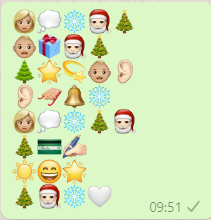 anni_na12's tweet photo. In today's Christmas session, we talked more about the 21st-century skills and did some exercises practicing them. I recreated a Christmas carol with emojis; can you guess the song? #FachdidaktikSBG #digiteachSBG https://t.co/jPoyeI32Q0