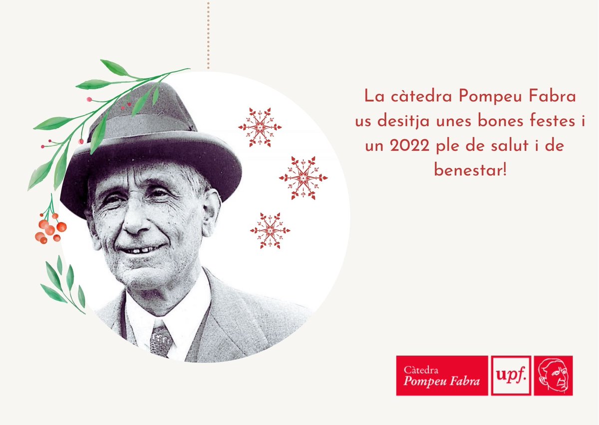 Càtedra Pompeu Fabra tweet media