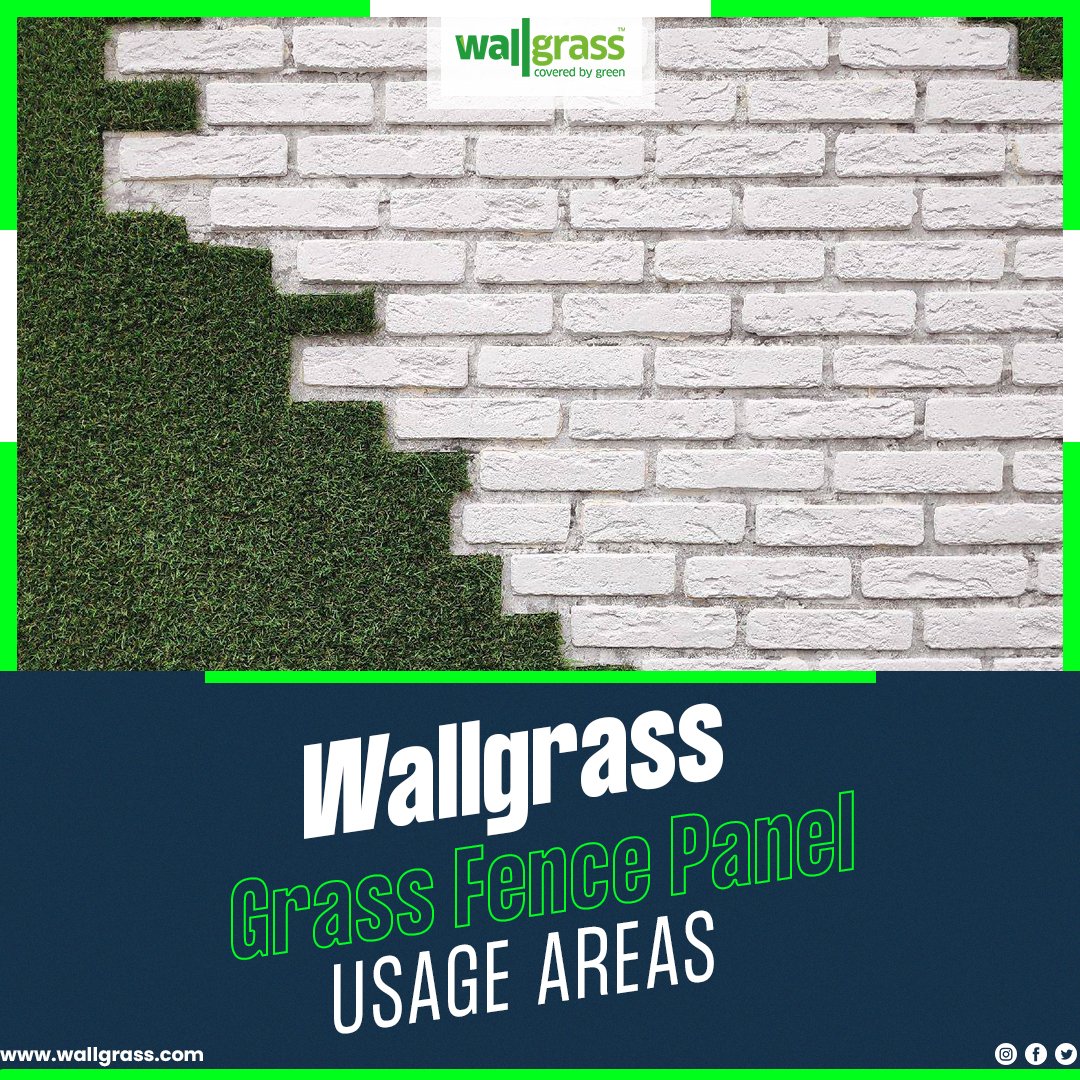 WallGrassGlobal's tweet photo. Wallgrass Grass Fence Panel Usage Areas https://t.co/PC73BogSSi 

#grassfence #fence #gardenfence #grass #grasswall #wallgrass #artificialgrass #turffence #turf #turfwall #artificialturf #garden #greenfence #green #fender #strat #life #lifehacks #lifestyle #artificialturffence https://t.co/Na9jQWemQ5