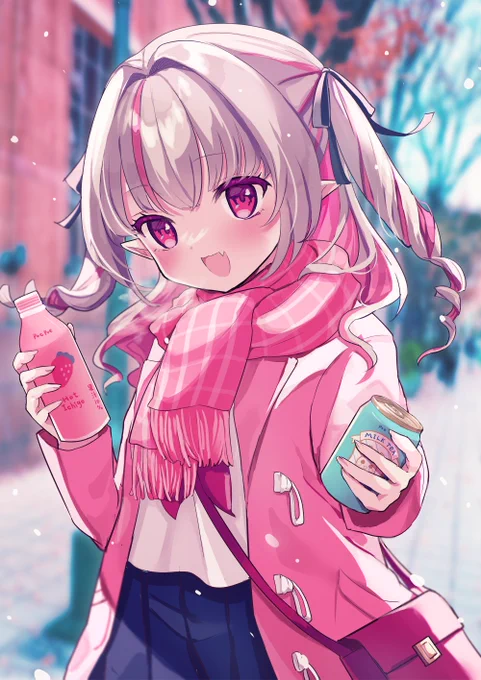 もうすっかり寒いね
#りりむとおえかき 