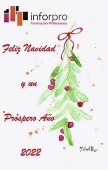 InforproFP's tweet image. Inforpro les desea Feliz Navidad y Próspero Año 2022