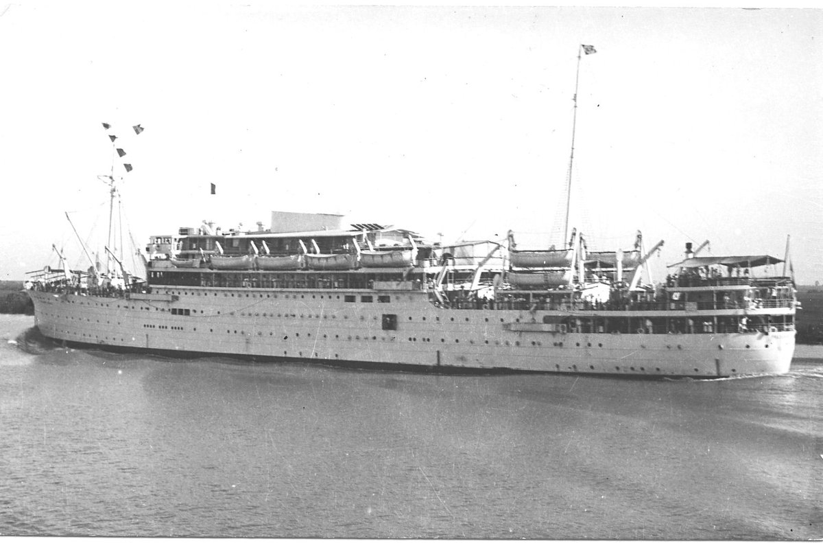 donships1's tweet photo. No.560 Président #Doumer 1933 11,898 Messageries Maritimes by Constructions Navales, La Ciotat
Torpedoed by U 604 off #Madeira 1942
https://t.co/6V8D6boipi
Image copyright: P Ramona https://t.co/qMzbfGIx4G