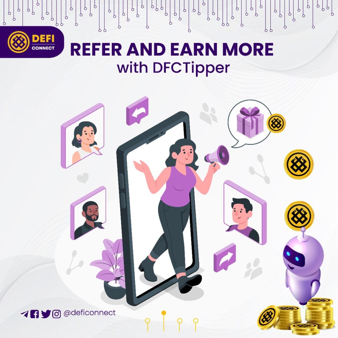 deficonnect's tweet photo. Did you know?

With #Defitipper , you earn 100% reward on every referral that successfully completes a retweet?

Yes! you will also continue to earn from each task your referral carries out for life.

Go ahead now start retweeting👇👇

https://t.co/ykcoGCrFd2

#dfc #DefiConnect https://t.co/iPuGi2NoYb